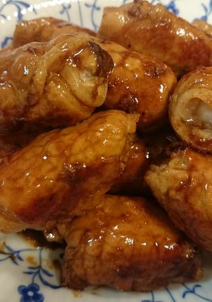 エリンギの豚肉巻き♥甘辛♥ジューシー-レシピのメイン写真