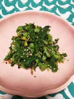 ふりかけで失敗なし!!菜の花の和え物-レシピのメイン写真