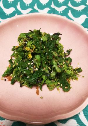 ふりかけで失敗なし！！菜の花の和え物-レシピのメイン写真