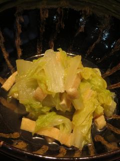 白菜とお揚げのさっと煮-レシピのメイン写真