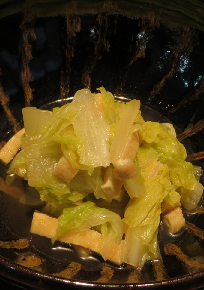 白菜とお揚げのさっと煮-レシピのメイン写真