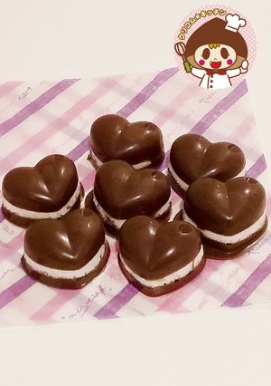 バレンタインに♥マシュマロチョコサンド♥-レシピのメイン写真