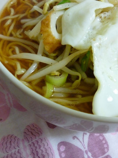 目玉焼きラーメン♪-レシピのメイン写真