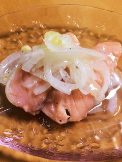 スモークサーモンのマリネ-レシピのメイン写真