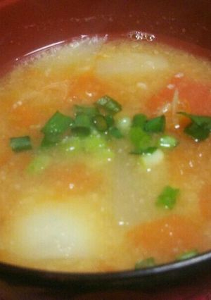 トマトと蕪の味噌汁-レシピのメイン写真
