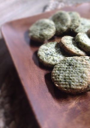 捨てないで☆出がらしdeお茶の葉クッキー-レシピのメイン写真