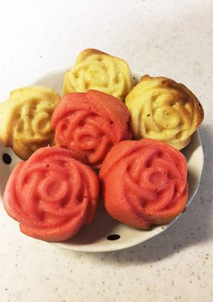パウンドケーキの生地で型抜きケーキ♪-レシピのメイン写真