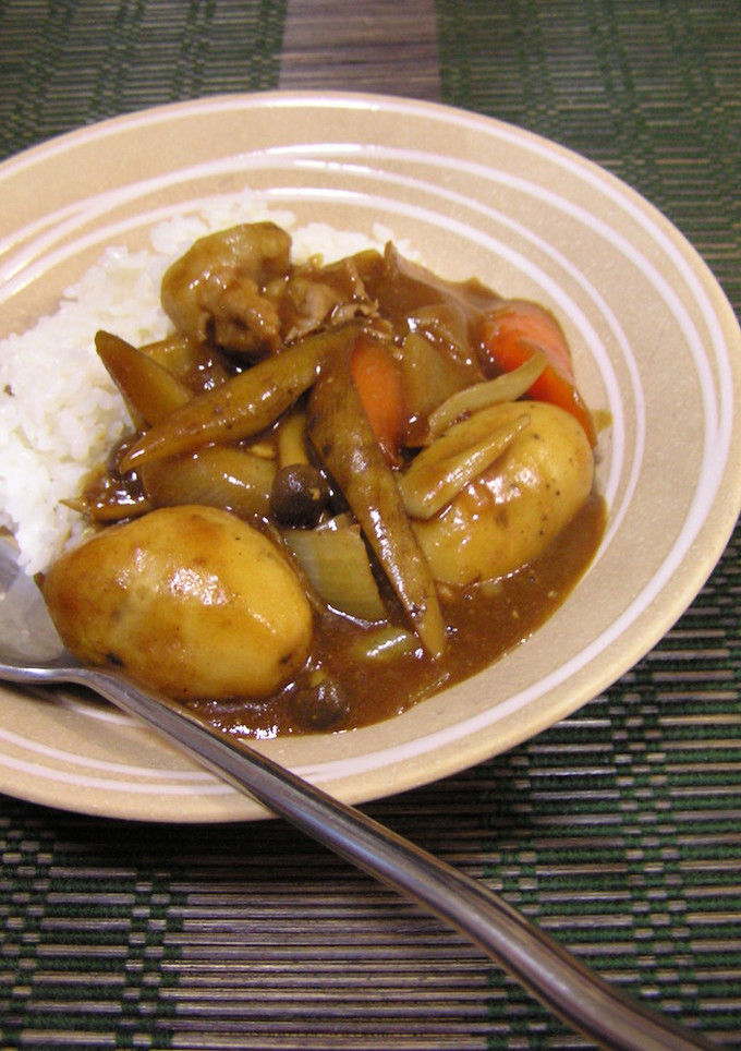 里芋牛蒡豚肉のごろごろ和風カレー-レシピのメイン写真
