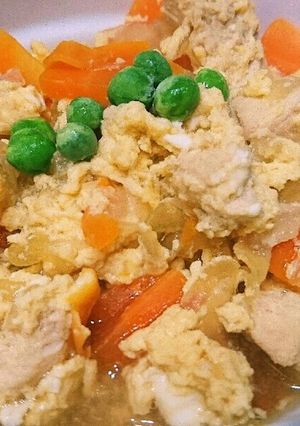 優しい味の親子煮-レシピのメイン写真