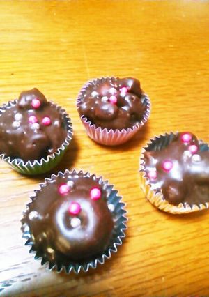 ガナッシュのカップ詰め-レシピのメイン写真