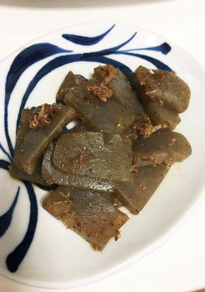 こんにゃく鰹節炒め-レシピのメイン写真