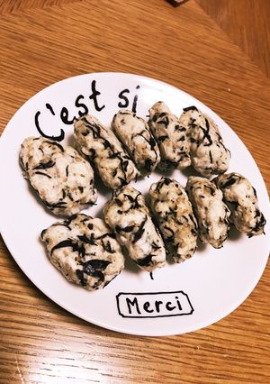 レンジで簡単♪ひじきとごまヘルシーバーグ-レシピのメイン写真