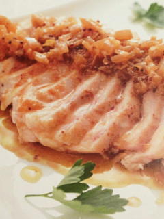 鶏ステーキ玉ねぎソース添え-レシピのメイン写真