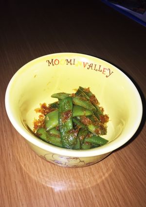 さやえんどうのおかか炒め~バター風味-レシピのメイン写真