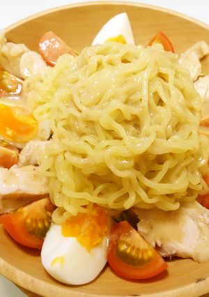 北海道の味★野菜たっぷりラーメンサラダ-レシピのメイン写真
