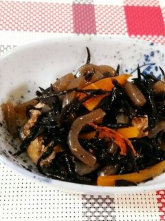 簡単!つくおき☆ゴマ油香るひじき煮-レシピのメイン写真