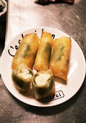 鶏むね肉と大葉のチーズ挟み春巻き☆-レシピのメイン写真