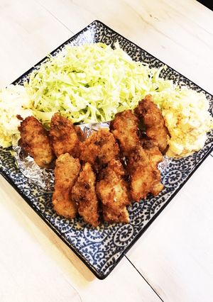 衣は薄め!カキフライ♪-レシピのメイン写真