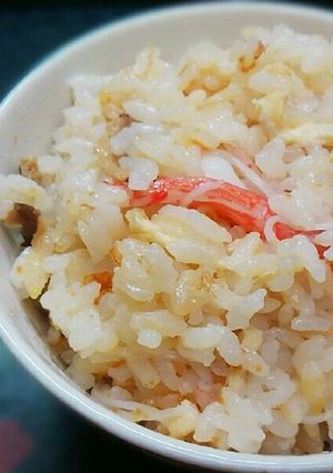 かに雑炊の素で　かに炊き込み御飯✌-レシピのメイン写真