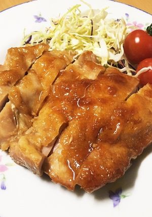 オレンジマーマレードソースのチキンソテー-レシピのメイン写真
