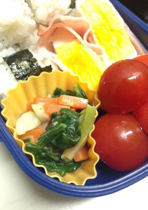 お弁当にもう一品。シチュー風味の蒸し野菜-レシピのメイン写真