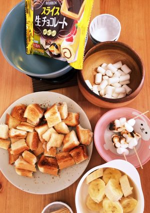 簡単すぎるチョコフォンデュ-レシピのメイン写真