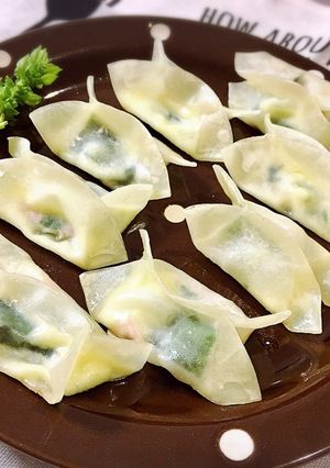 簡単！モッツァレラチーズと生ハム餃子☆-レシピのメイン写真