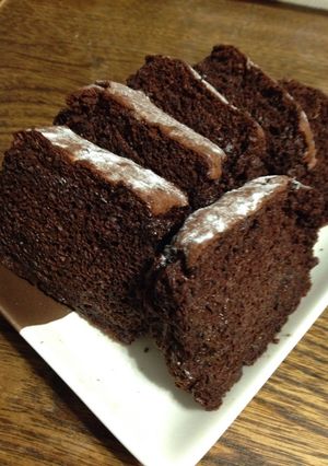 ノンバターノンオイルのヘルシーケーキ-レシピのメイン写真