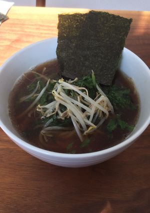 春の香り☆春菊香るシンプルラーメン-レシピのメイン写真
