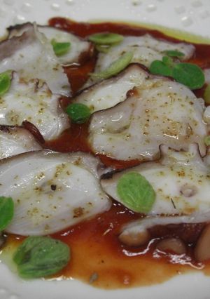 たこのチリ味カルパッチョ☆-レシピのメイン写真