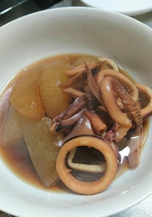 イカと大根の煮物-レシピのメイン写真
