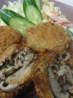 椎茸の肉詰め♪餃子風-レシピのメイン写真