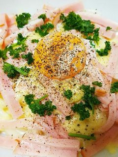 簡単☆カルボナーラ風うどん-レシピのメイン写真
