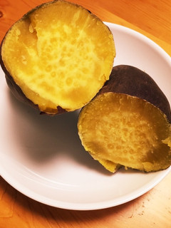 魚焼きグリルで!ホクホク焼き芋-レシピのメイン写真