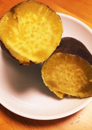 魚焼きグリルで！ホクホク焼き芋-レシピのメイン写真