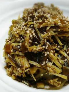 エノキと茎わかめの佃煮☆又の名を飯泥棒☆-レシピのメイン写真