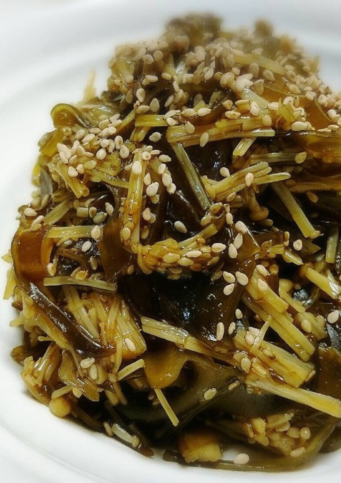 エノキと茎わかめの佃煮☆又の名を飯泥棒☆-レシピのメイン写真