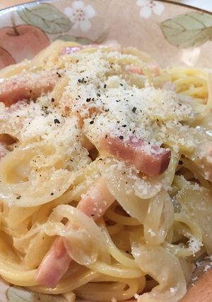 濃厚チーズスパゲッティ-レシピのメイン写真