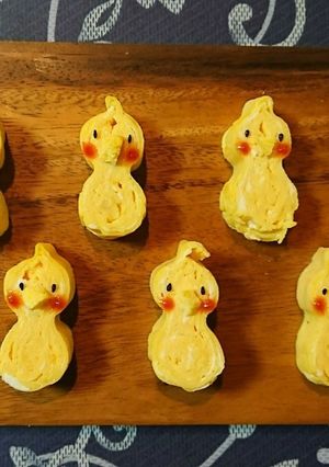 オカメインコの玉子焼き！インコ♡キャラ弁-レシピのメイン写真