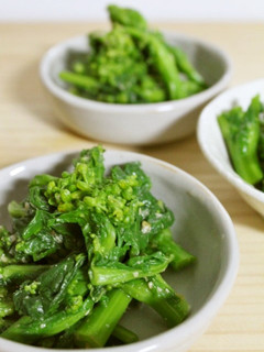 昼夕酒の肴に♪菜の花の練りみそ胡麻あえ-レシピのメイン写真