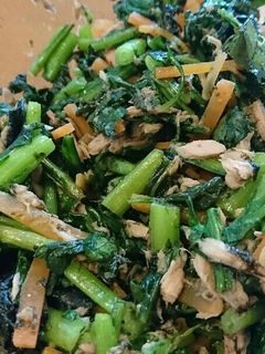春菊の海苔ツナ和え物-レシピのメイン写真