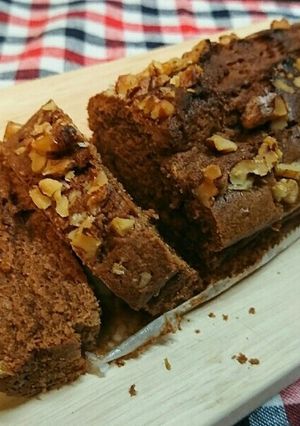 バレンタイン☆簡単チョコパウンドケーキ-レシピのメイン写真