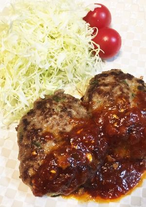 ねぎハンバーグ☆-レシピのメイン写真