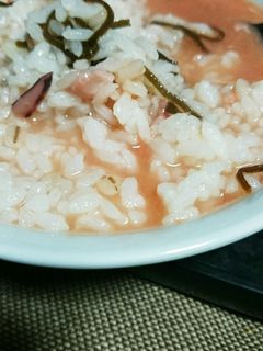 簡単塩辛茶漬け-レシピのメイン写真