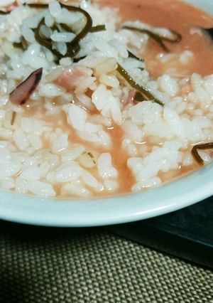 簡単塩辛茶漬け-レシピのメイン写真