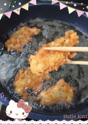牡蠣フライ〜(o˘◡˘o)♡-レシピのメイン写真