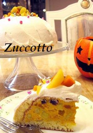 ホットケーキでズコット☆秋色Ver-レシピのメイン写真
