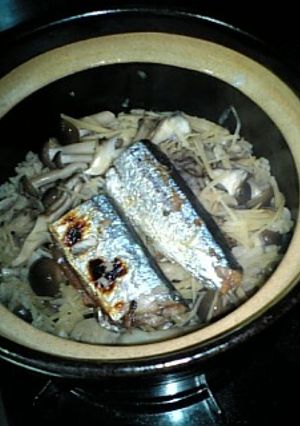 秋の炊き込みご飯-レシピのメイン写真