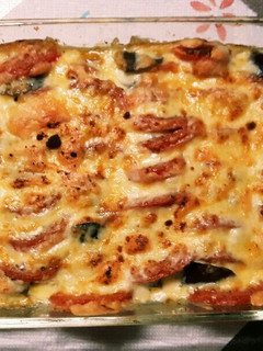トマトとナスのチーズ焼き-レシピのメイン写真