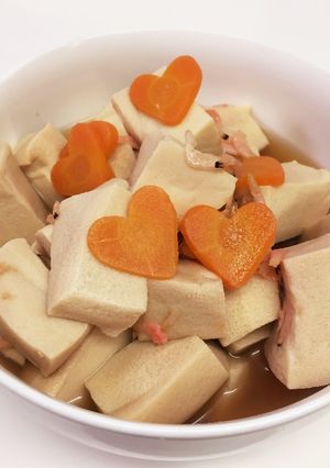 *簡単*高野豆腐の煮物-レシピのメイン写真